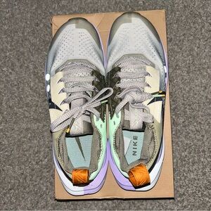 Nike Women's Gray and Purple Athletic Shoes